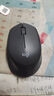罗技（Logitech）M275鼠标 无线鼠标 办公鼠标 右手鼠标 黑色 带无线2.4G接收器 实拍图