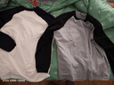 优衣库男装女装宽松插肩袖T恤/休闲长袖上衣484016 09 黑色 XL /180/108B 实拍图