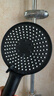 欧派（OPPEIN）增压花洒喷头淋浴头高压大出水喷淋头单头手持花洒莲蓬头PD9411黑 实拍图