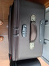 竹貂行李箱耐磨牛津布28英寸大容量男拉杆箱女万向轮旅行箱密码箱皮箱 黑色-可拆卸万向轮 28英寸 【大尺寸，长期出行选择】 实拍图
