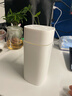 Hulker 【10W+销量加湿器】加湿器 卧室迷你家用办公室桌面车载低噪上加水小型usb空气加湿器 【白色】升级双喷/澎湃出雾/600ml大容量 实拍图