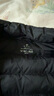 网易严选90鸭绒轻薄羽绒服保暖0压感排骨羽绒内胆防泼水蓄热抗菌外套 A款25秋冬90鲜绒立领-水墨黑 M 实拍图