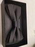高川新郎结婚领结男士伴郎蝴蝶结正装商务韩版礼服 Bow tie 时尚黑色 实拍图