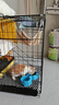 宠乐乖（CHONGLEGUAI） 猫笼 加粗侧开门折叠大号猫别墅多层猫舍猫窝宠物猫咪用品700MLZ 实拍图