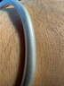 顺庆银楼古法银手镯哑光9999足银男女传承镯子饰品闭口素圈手镯送女友 古法银40克-62mm配证书 实拍图