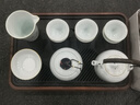 京东京造 茶具整套 功夫茶具套装茶壶茶杯茶盘 影青墨山12件【礼盒装】 实拍图