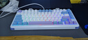 瓦尔基里（VALKYRIE）VK75 客制化机械键盘 三模2.4G/有线/蓝牙 全键热插拔 VK75-蓝羽 实拍图