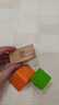 Hape(德国)婴幼儿童拼搭木质积木玩具40粒彩虹积木宝宝生日礼物E8321 实拍图