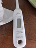 得力(deli)直插探针式温度计 厨房食品温度计油温计婴儿奶温计水温计电子温度计 白色8897 实拍图