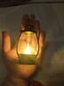 【露营灯】创意复古手提小夜灯网红迷你氛围小马灯桌面摆拍油灯 复古手提小夜灯【黑色1个】 实拍图