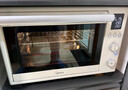 美的（Midea）35L家用多功能烘焙电烤箱 双层玻璃门/精准控温/热风烘烤/搪瓷内胆 PT3530W-D 实拍图