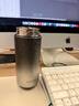 格米（germ）纯钛保温杯男女士高档养生水杯茶水分离泡茶杯送礼杯子520ML银 实拍图