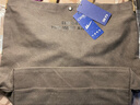 回力（Warrior）帆布包男包单肩斜挎包大容量休闲上课书包复古手提包日系单肩背包 灰色 实拍图