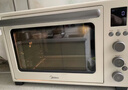 美的（Midea）【国家补贴】家用多功能风炉电烤箱 40L大容量/四面搪瓷/热风循环/空气炸锅烤箱一体机PT4012W二代 实拍图