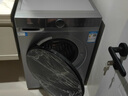 海尔（Haier）滚筒洗衣机全自动懒人超薄家用10公斤京东自营MATE29S 一级能效家电国家补贴以旧换新内衣洗出租房 实拍图