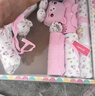 班杰威尔（Banjvall）新生儿衣服秋冬婴儿衣服礼盒套装纯棉刚出生宝宝衣服满月见面礼 四季晴天熊粉色 59cm (0-6个月) 实拍图