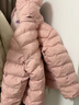 优衣库婴幼儿宝宝PUFFTECH空气棉服可机洗拉链连帽外套排骨478427 10 水粉色 110 实拍图