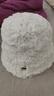 玖慕（JIUMU）仿羊羔毛保暖渔夫帽秋冬季显脸小盆帽水桶帽冬帽防风防寒帽子女 实拍图