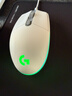 罗技（G）G102 有线游戏鼠标 白色 RGB灯效 吃鸡鼠标 绝地求生 轻量化设计 G102第二代 实拍图