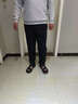 匹克针织运动裤男冬季跑步加绒梭织长裤休闲裤运动服男直筒裤束脚裤子 【秋冬加绒直筒裤4011】黑色 L (175) 实拍图