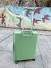 爱可乐（Echolac）拉杆箱万向轮旅行箱时尚登机箱行李箱密码箱可拓展PW005绿色20吋 实拍图