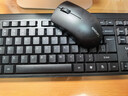 联想（Lenovo）KN210键盘鼠标套装 2.4G无线键鼠套装 全尺寸商务办公  笔记本电脑键盘台式机一体机 黑色 实拍图