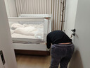 M-CASTLE床围栏婴儿童床上挡板宝宝床边防摔床护栏三面拼接防夹防掉床围挡 月光白 单面装 1.8米 实拍图