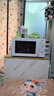 美的（Midea）快捷微波炉 家用小型 360°转盘加热 旋钮操控 易洁内胆（M1-L213B） 实拍图