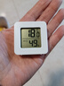 温湿度计婴儿房室内家用车内电子温湿度计迷你便携高精度传感器可壁挂 智能温湿度计*1【白色】 实拍图