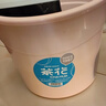 CHAHUA茶花 塑料桶12.2L 大号家用手提水桶洗车洗衣储水桶大容量 实拍图