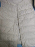 雪中飞经典新款基础舒适轻薄羽绒便捷短款保暖羽绒小马甲轻盈便携舒适 静谧灰|8210-女 M 165/88A 实拍图