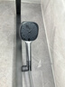 九牧（JOMOO）花洒全套淋浴套装琴键置物增压自清洁净雨淋浴器36694 枪灰 实拍图