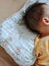 爱宝适婴儿云片枕纯棉纱布6层新生儿枕巾0-1岁宝宝枕头拍嗝巾2条装S801 实拍图