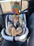 法雷曼儿童安全座椅汽车用0-12岁360度旋转婴儿宝宝车载坐躺i-Size认证 魔力灰pro【钢骨架+支撑腿】 实拍图