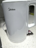 美的（Midea）电热水壶家用烧水壶小容量 0涂层 食品级304不锈钢 双层防烫 全钢无缝  1.5L容量 1566 实拍图