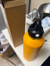 REVOMAX大容量保温杯316不锈钢保温保冷两用泡茶水杯子 向日葵黄950ml 实拍图