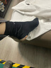 浪莎袜子男纯棉男袜抗菌全棉舒适黑色男士袜子中筒商务休闲棉袜6双装 实拍图