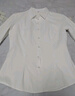 特洛曼白色衬衫女长袖职业装正装商务工装工作服女装上衣女士衬衣 实拍图