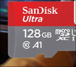 闪迪（SanDisk）128GB TF（MicroSD）内存卡 A1 U1 C10 至尊高速移动版存储卡 读速140MB/s 手机平板游戏机内存卡 实拍图