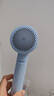 美的（Midea）五千万负离子护发电吹风 学生吹风筒 折叠便携吹风机FZ105蓝 800W宿舍用 国家补贴 节日/生日礼物 实拍图
