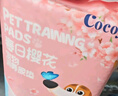 COCOYO春日樱花中型犬印花尿垫宠物训导除臭尿垫狗狗 M号45*60cm/50片 实拍图