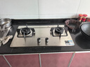 万和（Vanward）【蓝莲花B9】液化气燃气灶4.8kW不锈钢猛火烟灶联动家电国家补贴20%嵌入式家用煤气双炉具台B9B50 实拍图