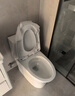 九牧（JOMOO）11396-2-1/31KB-1抗菌一级水效坐便器暴风虹吸式节水马桶305坑距 实拍图