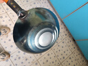 荣事达（Royalstar）章丘手工锻打铁锅圆底老式炒锅无涂层不粘炒菜锅燃气灶无盖32cm 实拍图