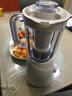九阳料理机可做果汁多功能辅食机搅拌机绞肉榨汁多杯 【一机三杯/带滤网/多档调节】白色 实拍图