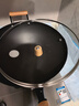 京东京造 炒锅 铁锅炒菜电磁炉燃气灶平底【健康无涂层】进口极铁34cm 实拍图