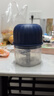 绞蒜器蒜泥器绞肉机大容量多功能料理机葱姜蒜捣蒜器火锅蘸料 【3叶刀】 250ml type-c快充 实拍图