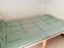 京东京造抗菌云感棉花床垫 新疆棉床褥加厚可折叠软垫 1.2x2m 豆绿色 实拍图