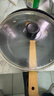 苏泊尔（SUPOR）平底锅不粘锅 牛排煎锅 麦饭石色炒菜锅煎蛋煎饼锅电磁炉燃气通用 【24CM加深】不配盖+木铲 实拍图