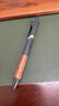 晨光（M&G）文具 瑞宝胡桃木K35按动中性笔学生0.5黑色签字笔商务子弹头水笔高颜值办公用品 单支黑色 实拍图
